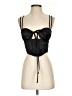 Aqua Black Sleeveless Top Size S - photo 1