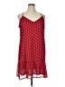 Old Navy 100% Polyester Red Casual Dress Size XL - photo 1