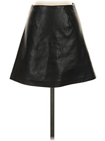 Zara Faux Leather Skirt (view 1)