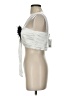 AIIFOS Silver Sleeveless Top Size S - photo 5
