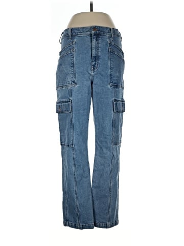 Madewell The '90s Straight Utility Jean in Densmore Wash (view 1)