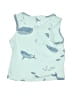 Cloud Island Teal Sleeveless T-Shirt Size 3-6 mo - photo 1
