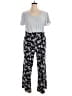 Just Be... Graphic Gray Jumpsuit Size 2X - photo 1