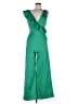 Lulus Solid Green Jumpsuit Size M - photo 1