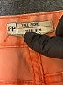 Free People Color Block Orange Jeans Size 28 waist - photo 7