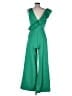 Lulus Solid Green Jumpsuit Size M - photo 2
