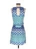 Nell Graphic Blue Cocktail Dress Size 2 - photo 2