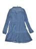 Bebe 100% Cotton Blue Dress Size 12 - photo 2