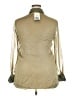 Conrad C Metallic Tan Long Sleeve Blouse Size XXL (estimated) - photo 2