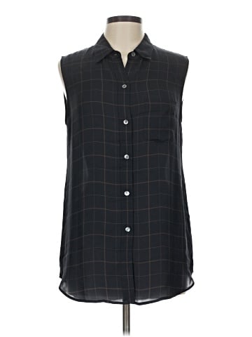 Theory Sleeveless Button-Down Shirt (view 1)