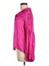 Amadi 100% Rayon Pink Long Sleeve Blouse Size M - photo 5