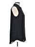 Theory Black Sleeveless Button-Down Shirt Size L - photo 4