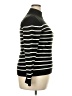 Calvin Klein 100% Acrylic Stripes Black Turtleneck Sweater Size XXL (estimated) - photo 4