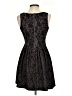 Xhilaration Paisley Black Cocktail Dress Size XS - photo 2