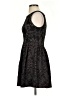 Xhilaration Paisley Black Cocktail Dress Size XS - photo 5