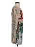 HD in Paris 100% Polyester Print Tan Casual Dress Size 0 - photo 4