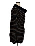 Verve Ami Stripes Black Short Sleeve Turtleneck Size XL - photo 4