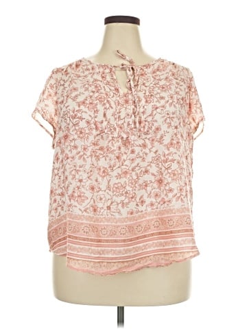Como Vintage Short Sleeve Blouse (view 1)