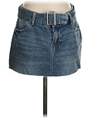 Rewash Denim Skirt (view 1)