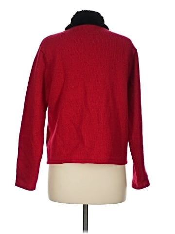 Karen Scott Wool Cardigan (view 2)