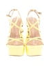 Shoedazzle Yellow Sandals Size 8 - photo 2
