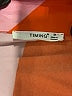 Timing Chevron-herringbone Orange Long Sleeve Blouse Size M - photo 7