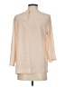 dalia 100% Polyester Ivory 3/4 Sleeve Top Size S - photo 2