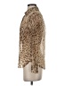 Haute Hippie Animal Print Tan Long Sleeve Blouse Size XS - photo 5
