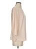 dalia 100% Polyester Ivory 3/4 Sleeve Top Size S - photo 4