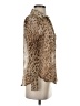 Haute Hippie Animal Print Tan Long Sleeve Blouse Size XS - photo 4