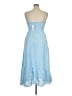No Comment 100% Polyester Blue Casual Dress Size XL - photo 2