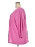 JM Collection Pink 3/4 Sleeve Top Size 3X - photo 5