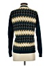 IZOD 100% Cotton Argyle Teal Cardigan Size S - photo 2