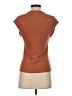 Chaser Brown Short Sleeve Top Size S - photo 2
