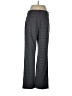Ann Taylor LOFT Houndstooth Gray Dress Pants Size 12 (tall) - photo 2