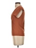 Chaser Brown Short Sleeve Top Size S - photo 5