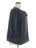 Como Vintage 100% Polyester Blue 3/4 Sleeve Blouse Size 2X - photo 4