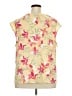 Liz Claiborne Yellow Sleeveless Blouse Size 2X - photo 2
