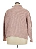 Madewell Pink Turtleneck Sweater Size 2X - photo 2