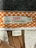 J.Crew 100% Cotton Color Block Tan Khaki Shorts Size 0 - photo 3