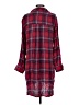 Elan 100% Rayon Plaid Red Casual Dress Size S - photo 2