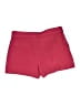 Ann Taylor Solid Red Shorts Size 14 - photo 2
