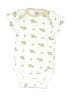 Gerber Print Gold Short Sleeve Onesie Size 3-6 mo - photo 1