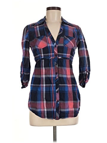 Garage 3/4 Sleeve Button-Down Shirt (view 1)