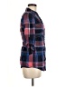 Garage 100% Cotton Plaid Blue 3/4 Sleeve Button-Down Shirt Size M - photo 4