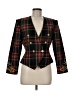 Lucia Plaid Black Blazer Size 6 - photo 1