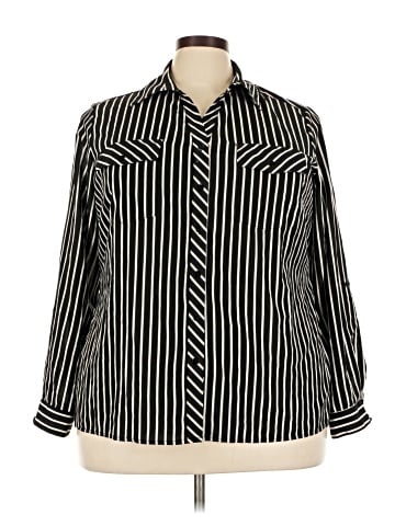 Notations Long Sleeve Blouse (view 1)