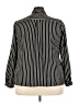 Notations Stripes Black Long Sleeve Blouse Size 3X - photo 2