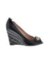 Tory Burch 100% Leather Black Wedges Size 8 1/2 - photo 1