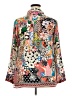 Shana Print Orange Long Sleeve Blouse Size XXL - photo 2
